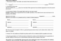 Simple Dental Financial Agreement Template