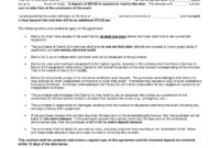 Simple Dj Contract Agreement Template