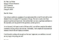 Simple Employment Offer Letter Template