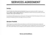 Simple Host Agreement Template