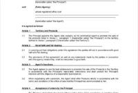 Simple Independent Contractor Commission Agreement Template