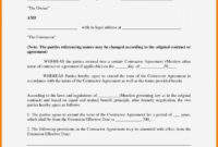 Simple Land Use Agreement Template