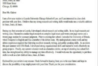 Simple Legal Assistant Cover Letter Template