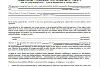 Simple Real Estate Lease Agreement Template