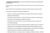 Simple Truck Driver Contract Agreement