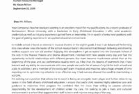 Stunning Cover Letter Template Teaching Position