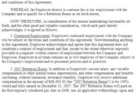 Stunning Deferred Compensation Agreement Template