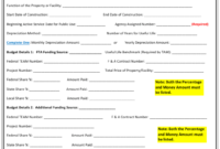 Stunning Division Of Assets Agreement Template