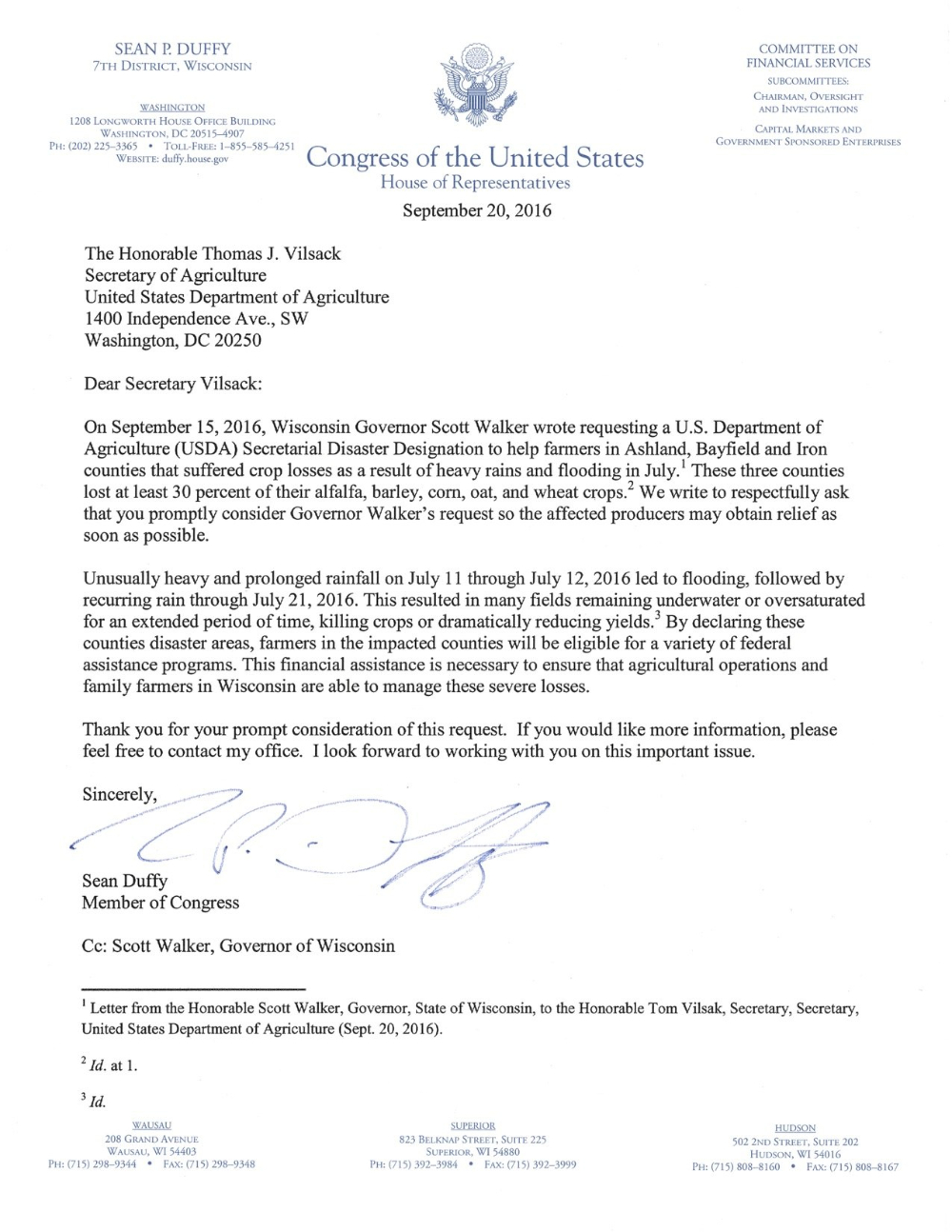 Stunning Letter To Congressman Template