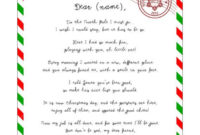 Simple Goodbye Letter From Elf On The Shelf Template
