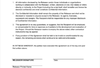 Top Short Non Disclosure Agreement Template