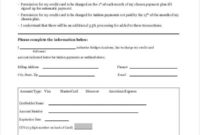 Top Third Party Authorization Letter Template