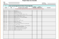 Awesome Checklist Project Management Template