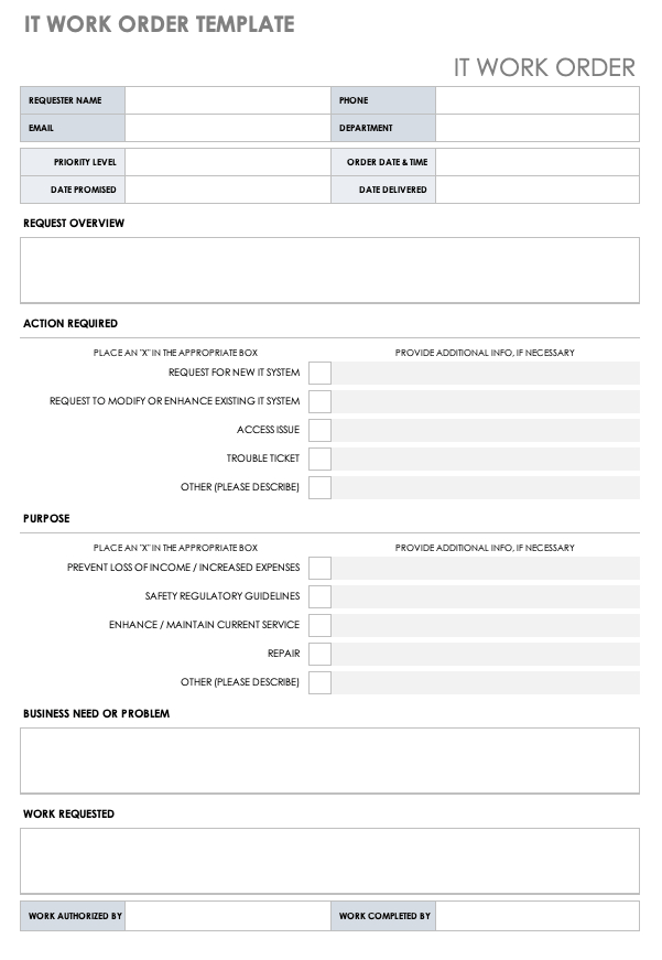 Awesome Facility Management Report Template