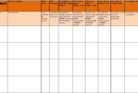 Awesome Project Management Log Template