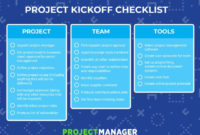 Fantastic Project Management Kickoff Meeting Agenda Template