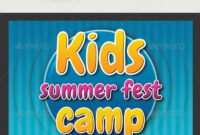 Fantastic Summer Camp Agenda Template