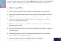 Free Artist Management Contracts Template