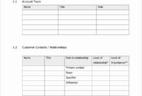 New Account Management Policy Template