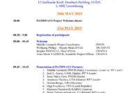 Professional Project Meeting Agenda Template
