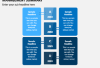 Simple Management Review Presentation Template