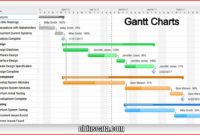 Top Project Management Gantt Chart Template