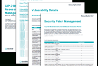 Top Vulnerability Management Policy Template