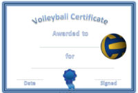 Amazing Athletic Certificate Template