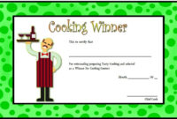 Amazing Bake Off Certificate Templates