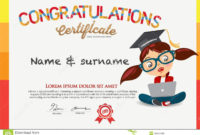 Amazing Children'S Certificate Template