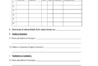 Amazing Dog Vaccination Certificate Template