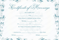 Amazing Free Editable Wedding Gift Certificate Template