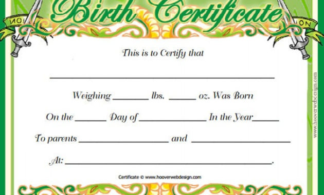 Amazing Rabbit Birth Certificate Template Free 2019 Designs