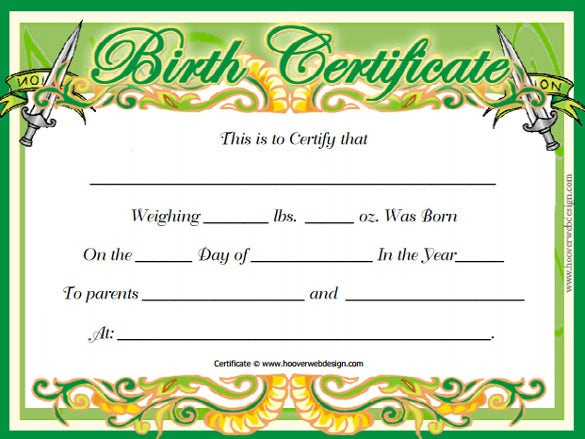 Amazing Rabbit Birth Certificate Template Free 2019 Designs