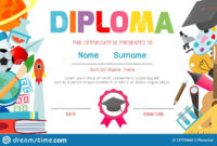 Amazing School Promotion Certificate Template 7 New Designs Free