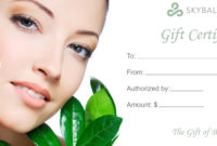 Amazing Spa Gift Certificate