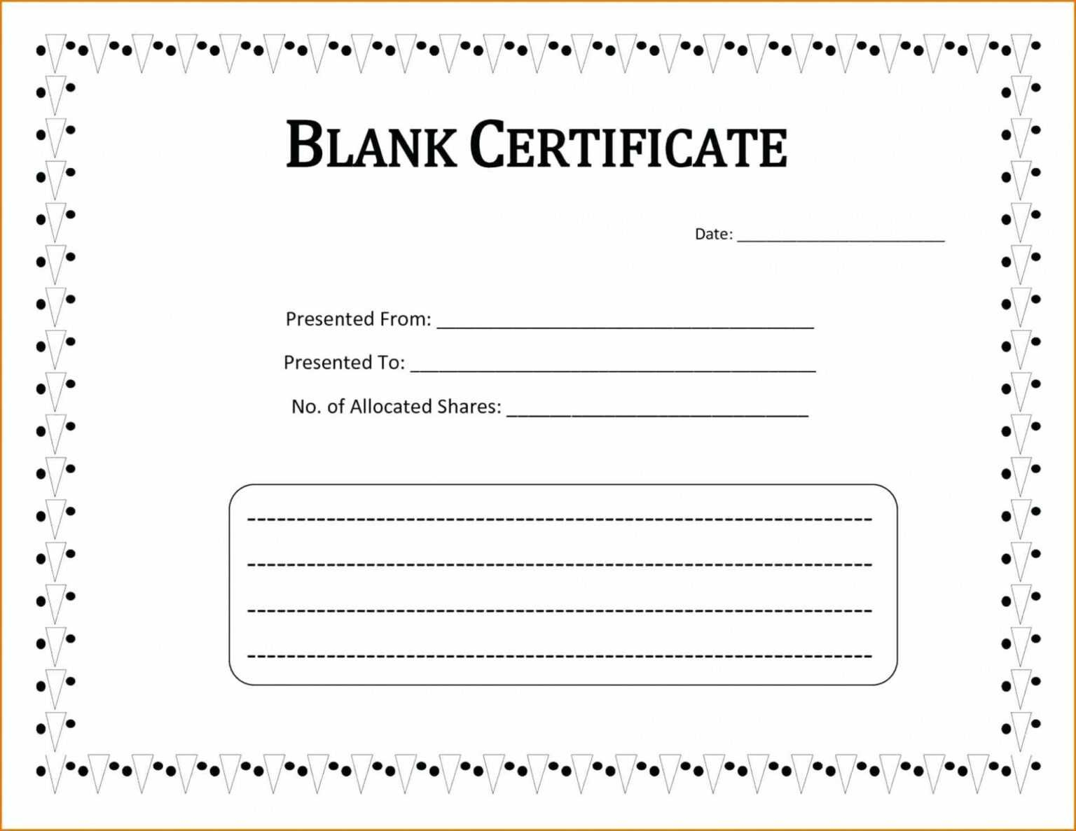 Awesome Editable Birth Certificate Template