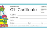 Awesome Present Certificate Templates