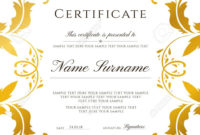 Awesome Professional Award Certificate Template