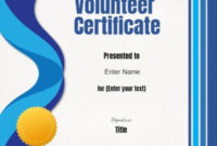 Awesome Recognition Of Service Certificate Template