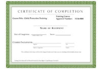 Awesome Safe Driving Certificate Template