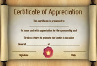 Awesome Scroll Certificate Templates