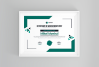 Awesome Small Certificate Template