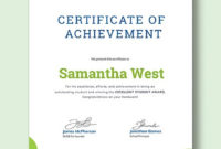 Best Academic Achievement Certificate Templates