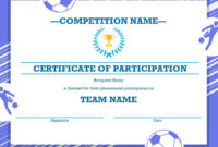 Best Athletic Award Certificate Template