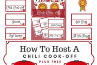 Best Chili Cook Off Certificate Template