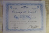 Best Crossing The Line Certificate Template