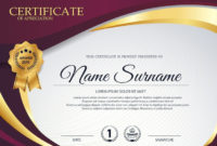 Best Downloadable Certificate Of Recognition Templates