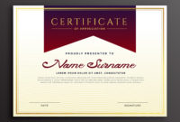 Best Free Certificate Of Appreciation Template Downloads