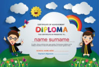 Best Kindergarten Diploma Certificate Templates 7 Designs Free